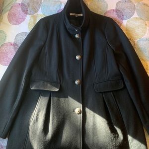 Kenneth Cole Women’s Black Peacoat - Size 14